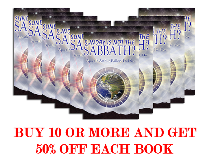 Sunday is Not The Sabbath 10 Pack