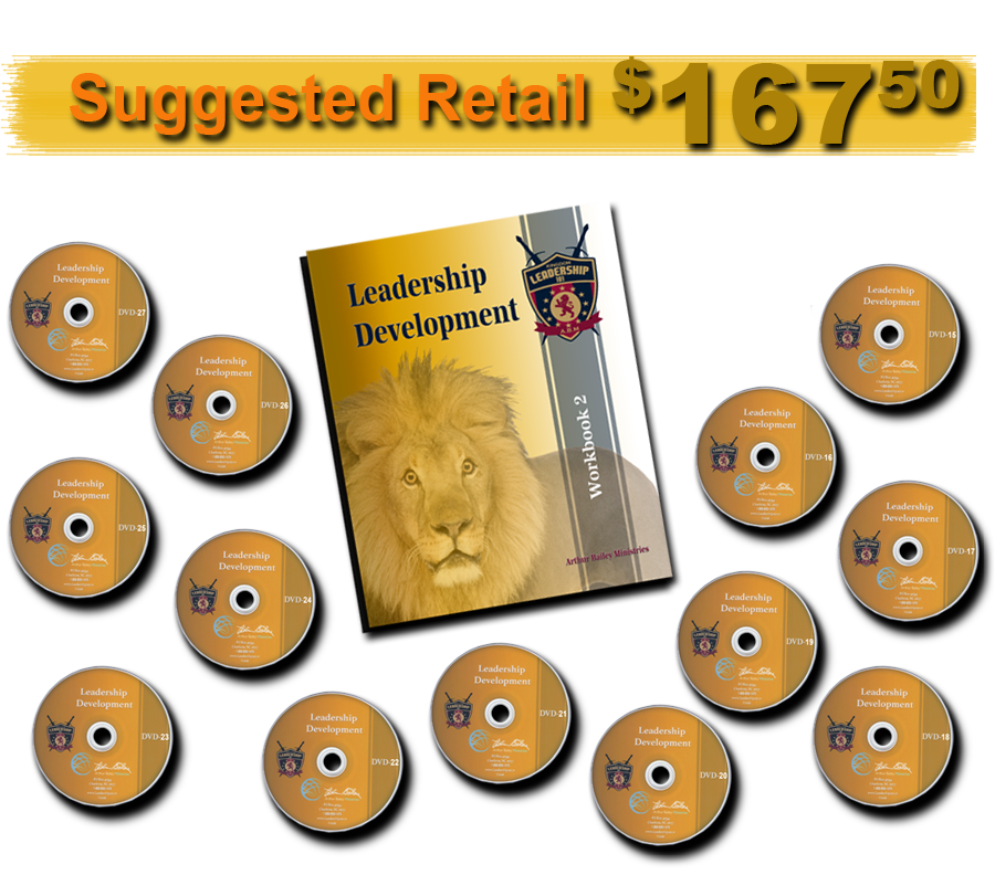 LEADERSHIP BUNDLE WORKBOOK 2 AND 13 DVDS