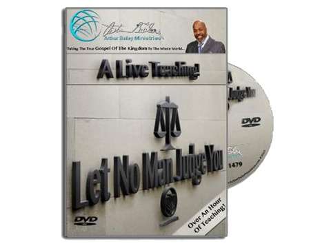 Let No Man Judge You (DVD)