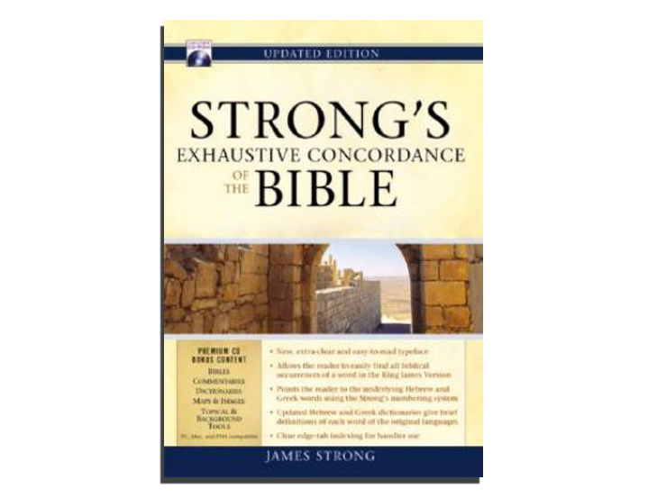 Strongs Exhaustive Concordance Of The Bible (BOOK)