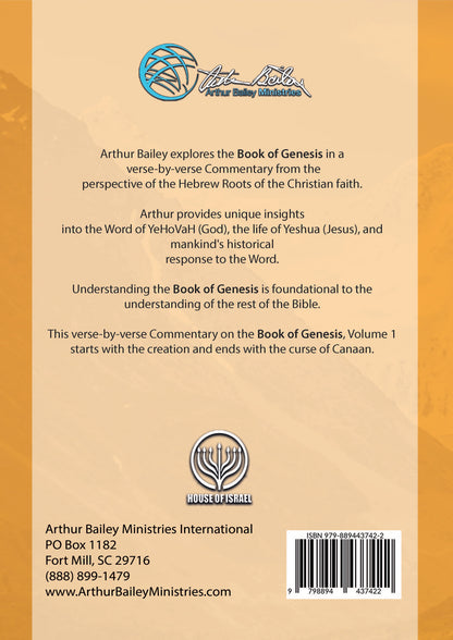 Genesis Commentary: Volume 1
