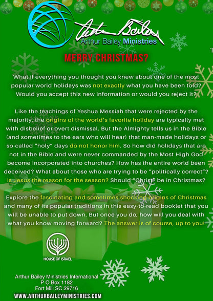 Merry Christmas? (Book)