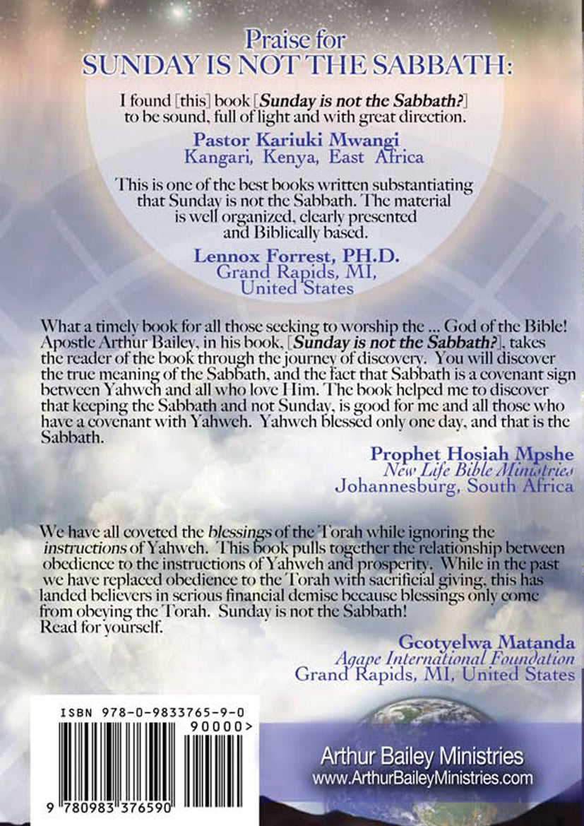 Sunday is Not The Sabbath? (BOOK)