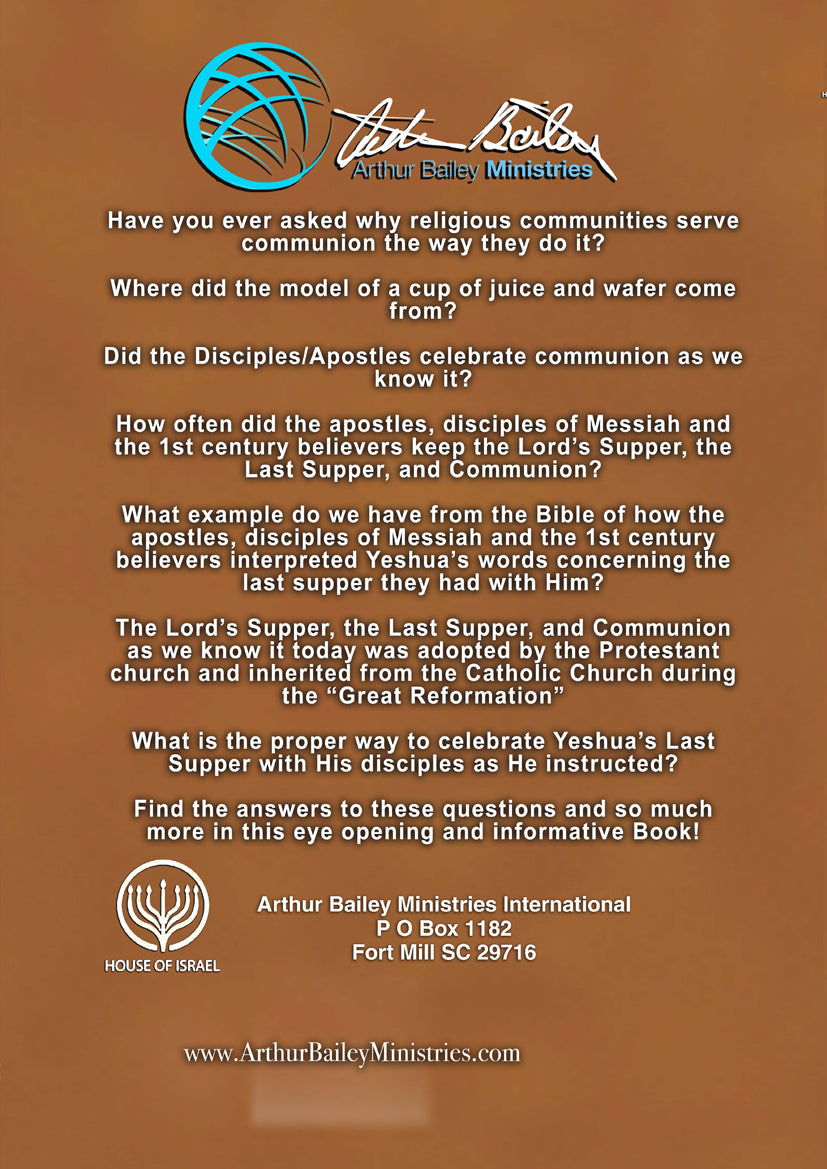 The Lord's Supper, The Last Supper, Communion