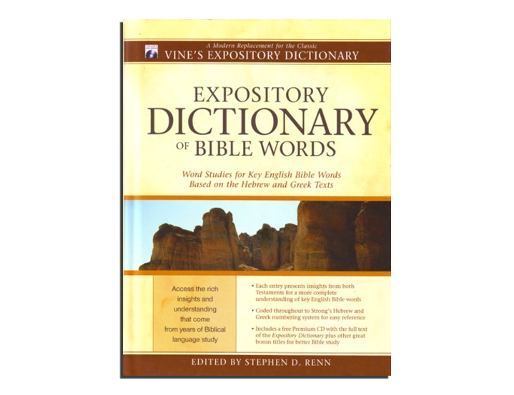 Expository Dictionary Of Bible Words BOOK Arthur Bailey Ministries Expository dictionary of bible words book arthur bailey ministries