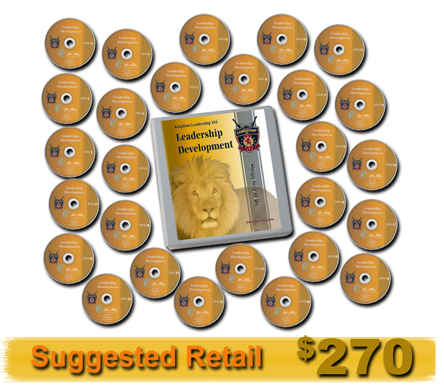 Leadership Curriculum DVDs Only (27 DVDs in DVD Binder)